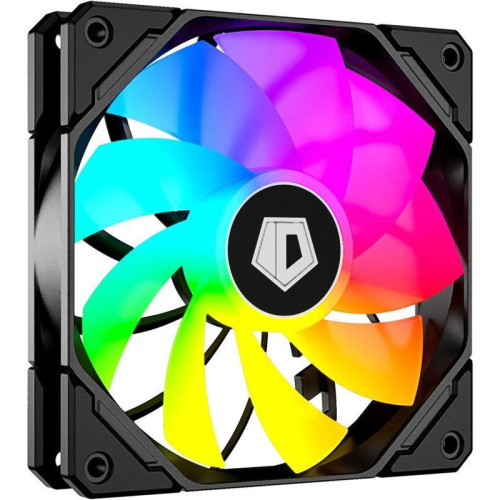 Вентилятор для корпуса ID-Cooling TF-12025 Pro Reverse ARGB 120х120x25 черный 4-pin + 3-pin 35.2дБ (TF-12025-PRO ARGB REVERSE) Ret