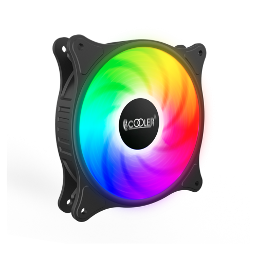 Кулер для ПК/ PCCooler FX-120-3 (120x120x25mm, 3-pin, ARGB, 31.68CFM, 18dBA, 1200RPM, Black) Кулер для ПК/ PCCooler FX-120-3 (120x120x25mm, 3-pin, ARGB, 31.68CFM, 18dBA, 1200RPM, Black)