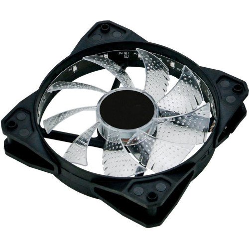 Вентилятор для корпуса Oklick OG-CF120RGB2-BK RGB 120х120x25 черный 3-pin 4-pin (Molex) 23дБ Ret [OG-CF120RGB2-BK]