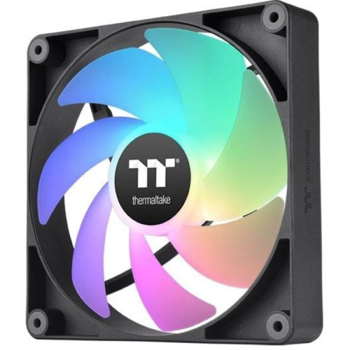 Вентилятор для корпуса Thermaltake CT120 Sync ARGB 120х120x25 черный 4-pin 25.8дБ (упак.:2шт) (CL-F149-PL12SW-A) Ret [CL-F149-PL12SW-A]