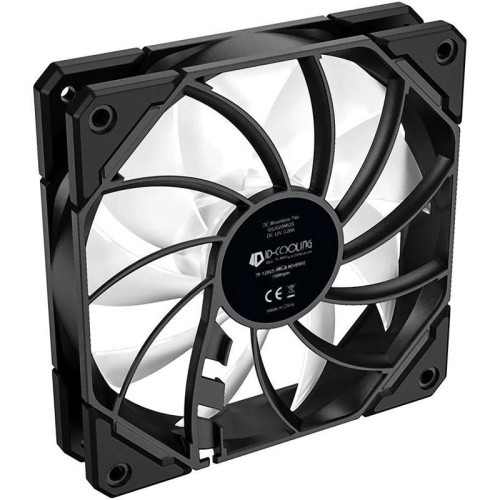 Вентилятор для корпуса ID-Cooling TF-12025 Pro Reverse ARGB 120х120x25 черный 4-pin + 3-pin 35.2дБ (TF-12025-PRO ARGB REVERSE) Ret