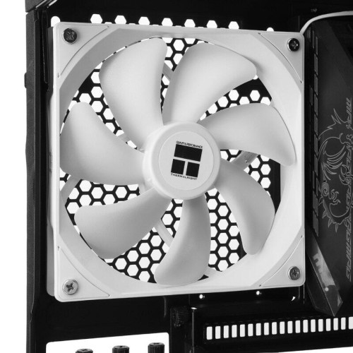 Кулер для корпуса/ Thermalright TL-C14CW (140x140x25mm, 4-pin PWM, 75.8CFM, 26.4dBA, 1500RPM, White) Кулер для корпуса/ Thermalright TL-C14CW (140x140x25mm, 4-pin PWM, 75.8CFM, 26.4dBA, 1500RPM, White)