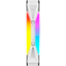 Кулер для корпуса/ Case Cooler Corsair iCUE QL140 RGB 140mm (140x140x25mm, 4-pin PWM, RGB, 50.2CFM, 26dBA, 1250RPM, White, 2pcs)