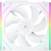 Кулер для корпуса/ Case Cooler Thermalright TL-M12QRW Reverse (124x120x25mm, 4-pin PWM, ARGB, 47.6CFM, 23.2dBA, 1500RPM, White)