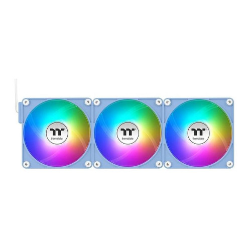Вентилятор для корпуса Thermaltake CT140 EX Sync Hydrangea Reverse ARGB 140х140x25 синий 4-pin 32.8дБ (упак.:3шт) (CL-F199-PL14BU-A) Ret [CL-F199-PL14BU-A]