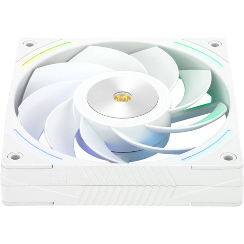 Кулер для корпуса/ Case Cooler Thermalright TL-K12RW Reverse (120x120x25mm, 4-pin PWM, ARGB, 69CFM, 27dBA, 2150RPM, White)