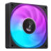 Кулер для корпуса/ Case Cooler JONSBO SL-120C (120x120x25mm, 4-pin PWM, FRGB, 59.48CFM, 32.0dBA, 1500RPM, Black)