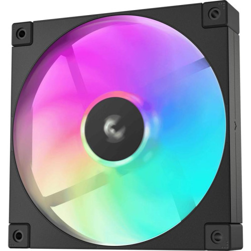 Вентилятор для корпуса Deepcool FD14 ARGB 140х140x25 черный 4-pin 25.6дБ (R-FD14-BKAPN1-G) Ret [R-FD14-BKAPN1-G]