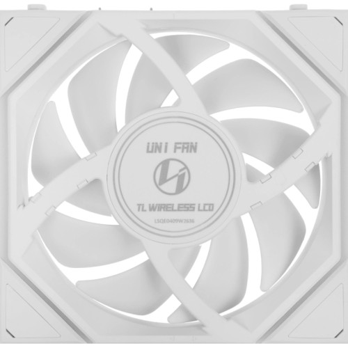 Вентилятор для корпуса Lian-Li Uni Fan TL Wireless LCD 120 LCD Reverse ARGB 120х124.5x28 белый 4-pin 31дБ (G99.12RTLLCD1W1W.R0) Ret