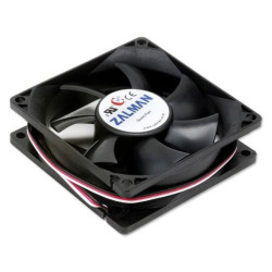 Вентилятор для корпуса Zalman ZM-F1 Plus (SF) 80х80x25 черный 3-pin 23дБ Ret [ZM-F1 PLUS (SF)]