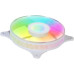 Вентилятор для корпуса GMNG GG-CF120FRGB3-PWMWH RGB 120х120x25 белый 4-pin 28дБ Ret [GG-CF120FRGB3-PWMWH]