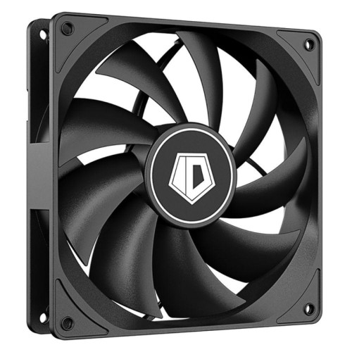 Вентилятор для корпуса ID-Cooling FL-12025K 120х120x25 черный 3-pin 21дБ Ret [FL-12025K]