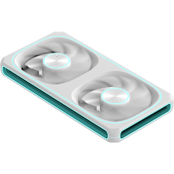 Вентилятор для корпуса Formula Air Fusion 2 Reverse ARGB 240х120x28 белый 4-pin (AIR FUSION 2 WH REVERSE) Ret