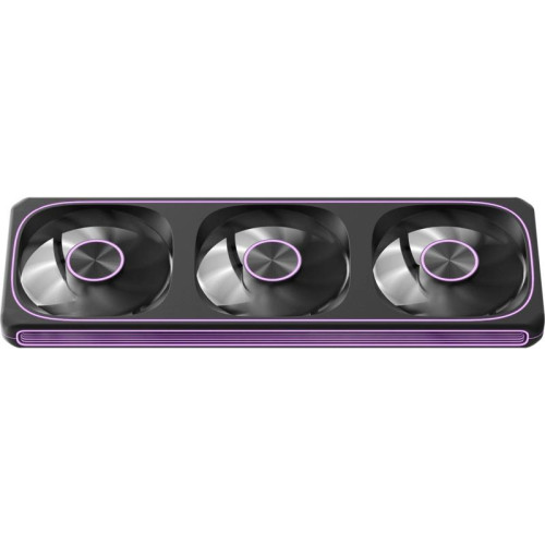 Вентилятор для корпуса Formula Air Fusion 3 BK ARGB 360х120x28 черный 4-pin 34.95дБ Ret
