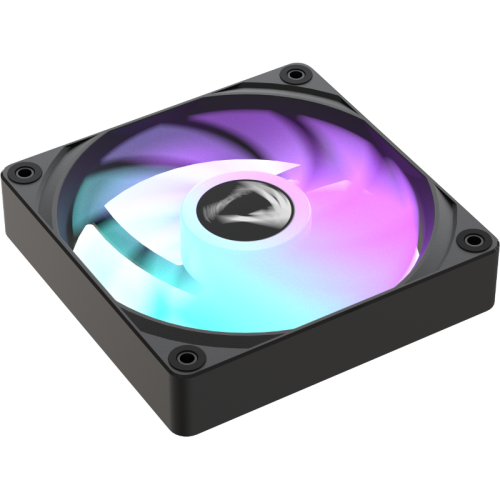 Вентилятор для корпуса Formula PA120 ARGB 120х120x25 черный 4-pin (PA120 BLACK) Ret