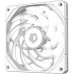 Кулер для корпуса/ Case Cooler ID-COOLING NO-12015-XT ARGB SNOW (120x120x15mm, 4-pin PWM, ARGB, 54.6CFM, 31.2dBA, 2000RPM, White)