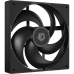 Кулер для корпуса/ Case Cooler ID-COOLING AS-140-K (140x140x25mm, 4-pin PWM, 72.2CFM, 24.9dBA, 1800RPM, Black)