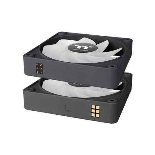 Вентилятор для корпуса Thermaltake CT120 EX Sync ARGB 120х120x25 черный 4-pin 28.5дБ (упак.:3шт) (CL-F181-PL12SW-A) Ret [CL-F181-PL12SW-A]