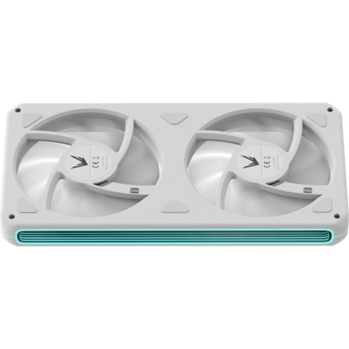 Вентилятор для корпуса Formula Air Fusion 2 Reverse ARGB 240х120x28 белый 4-pin (AIR FUSION 2 WH REVERSE) Ret
