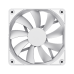 Кулер для корпуса ПК/ Gamemax GMX-WFBK-Full White, 12CM white fan, white blade, 3pin+4Pin connector