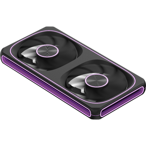 Вентилятор для корпуса Formula Air Fusion 2 ARGB 240х120x28 черный 4-pin (AIR FUSION 2 BK) Ret