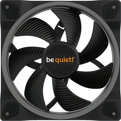 Кулер для корпуса/ Case Cooler be quiet! LIGHT WINGS 140mm PWM (140x140x25mm, 4-pin PWM, ARGB, 56CFM, 23.3dBA, 1500RPM, Black)