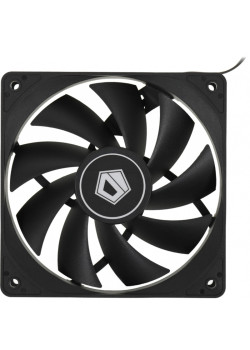 Вентилятор для корпуса ID-Cooling FL-12025K 120х120x25 черный 3-pin 21дБ Ret [FL-12025K]