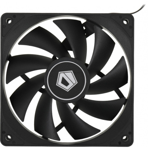 Вентилятор для корпуса ID-Cooling FL-12025K 120х120x25 черный 3-pin 21дБ Ret [FL-12025K]