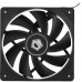 Вентилятор для корпуса ID-Cooling FL-12025K 120х120x25 черный 3-pin 21дБ Ret [FL-12025K]