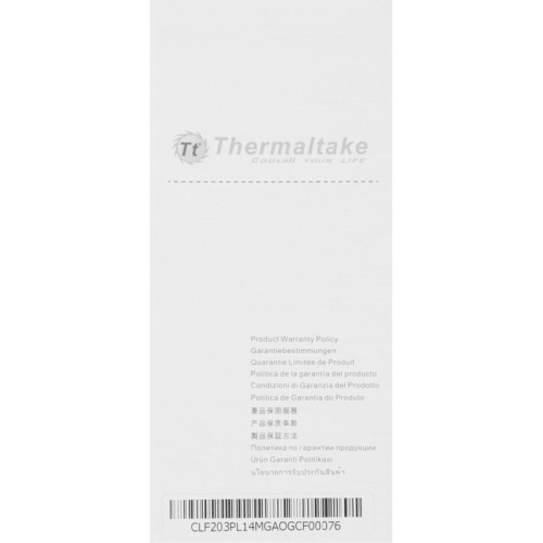 Вентилятор для корпуса Thermaltake CT140 Sync Matcha ARGB 140х140x25 зеленый 4-pin 30.5дБ (упак.:2шт) (CL-F203-PL14MG-A) Ret [CL-F203-PL14MG-A]