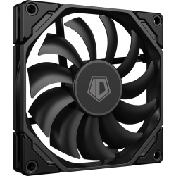 Кулер для корпуса/ Case Cooler ID-COOLING TF-9215-K (92x92x15mm, 4-pin PWM, 46CFM, 35.2dBA, 2800RPM, Black)