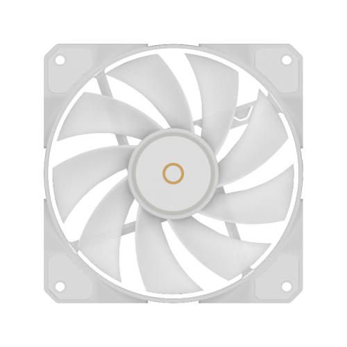 Кулер для корпуса/ Case Cooler Ocypus Beta F12 WH ARGB REVERSE BLADE (120x120x25mm, 4-pin PWM, ARGB, 56.5CFM, 29dBA, 1600RPM, White)