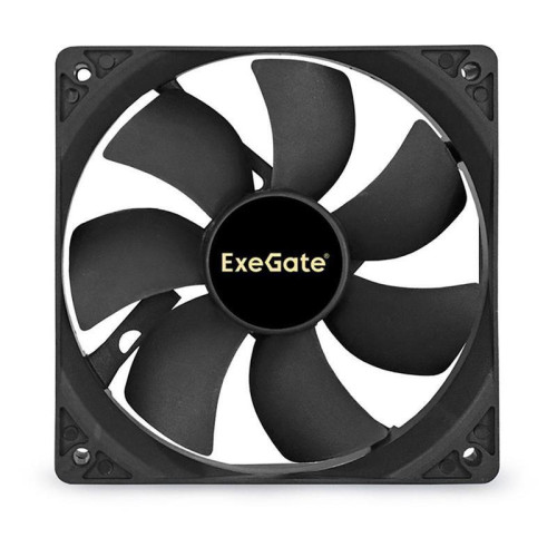 Вентилятор для корпуса Exegate EX283391RUS 120х120x25 черный 4-pin 25дБ OEM Вентилятор для корпуса Exegate EX283391RUS 120х120x25 черный 4-pin 25дБ OEM