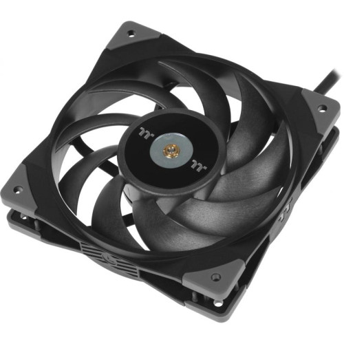Вентилятор для корпуса Thermaltake Toughfan 12 120х120x25 черный 4-pin 22.3дБ (CL-F117-PL12BL-A) Ret [CL-F117-PL12BL-A]