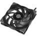 Вентилятор для корпуса Thermaltake Toughfan 12 120х120x25 черный 4-pin 22.3дБ (CL-F117-PL12BL-A) Ret [CL-F117-PL12BL-A]