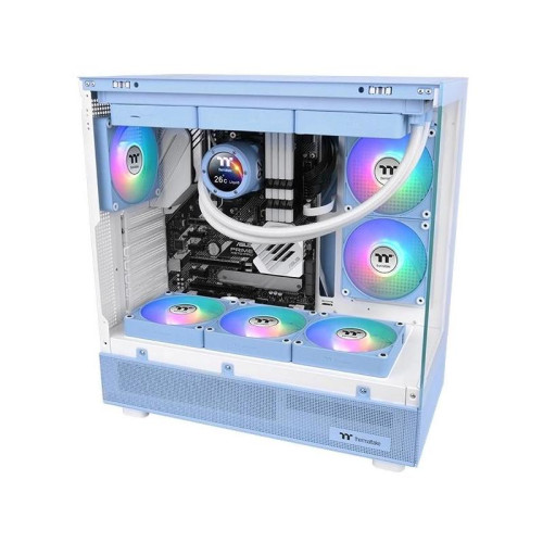 Вентилятор для корпуса Thermaltake CT120 EX Sync Hydrangea ARGB 120х120x25 синий 4-pin 28.5дБ (упак.:3шт) (CL-F196-PL12BU-A) Ret [CL-F196-PL12BU-A]