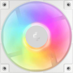 Вентилятор для корпуса Deepcool FD12 ARGB 120х120x25 белый 4-pin 26.9дБ (R-FD12-WHAPN1-G) Ret [R-FD12-WHAPN1-G]