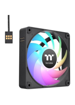 Вентилятор для корпуса Thermaltake CT140 EX Sync ARGB 140х140x25 черный 4-pin 30.7дБ (упак.:3шт) (CL-F182-PL14SW-A) Ret [CL-F182-PL14SW-A]