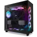 Кулер для корпуса ПК/ Case Cooler NZXT F240 RGB Core (120x120x25mm, 4-pin PWM, RGB, 75.12CFM, 30dBA, 2400RPM, Black, Single-Frame RGB Fan Unit)