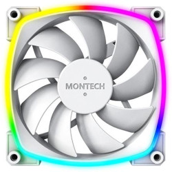 Вентилятор для корпуса Montech AX120 ARGB 120х120x25 белый 4-pin 27дБ (AX120 PWM WHITE) Ret [AX120 PWM WHITE]