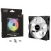 Кулер для корпуса/ Case Cooler be quiet! LIGHT WINGS LX 140mm PWM (140x140x25mm, 4-pin PWM, ARGB, 56.0CFM, 22.9dBA, 1200RPM, Black)