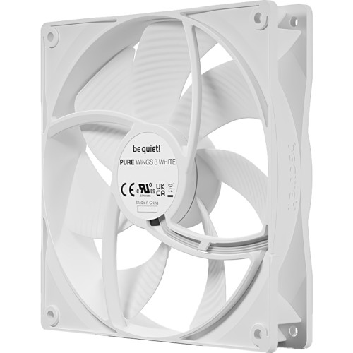 Кулер для корпуса/ Case Cooler be quiet! PURE WINGS 3 120mm PWM White (120x120x25mm, 4-pin PWM, 49.9CFM, 25.5dBA, 1600RPM, White) Кулер для корпуса/ Case Cooler be quiet! PURE WINGS 3 120mm PWM White (120x120x25mm, 4-pin PWM, 49.9CFM, 25.5dBA, 1600RPM, White)
