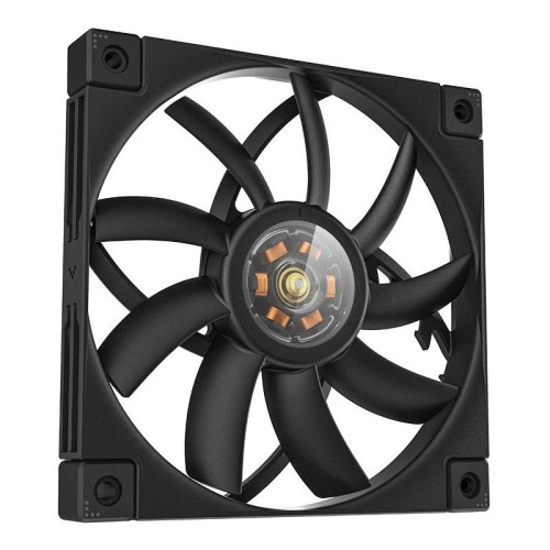 Вентилятор для корпуса Deepcool FT12 Slim 120х120x15 черный 4-pin 25.6дБ (R-FT12SLIM-BKWPN1-G) Ret