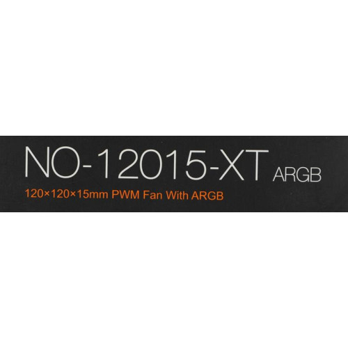 Вентилятор для корпуса ID-Cooling NO-12015-XT ARGB 120х120x15 черный 4-pin 31дБ (NO-12015-XT ARGB) Ret [NO-12015-XT ARGB]