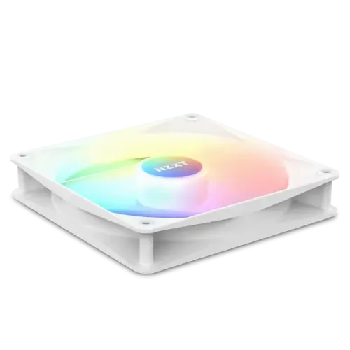 Кулер для корпуса ПК/ Case Cooler NZXT F120 RGB Core Triple Pack (120x120x25mm, 4-pin PWM, RGB, 78.86CFM, 33.88dBA, 1800RPM, White, 3pcs)