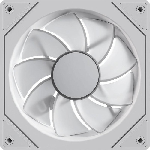 Вентилятор для корпуса Formula Floe 12WH Reverse ARGB 120х120x25 белый 4-pin 20.15дБ (FLOE 12WH ARPW REVERSE) Ret