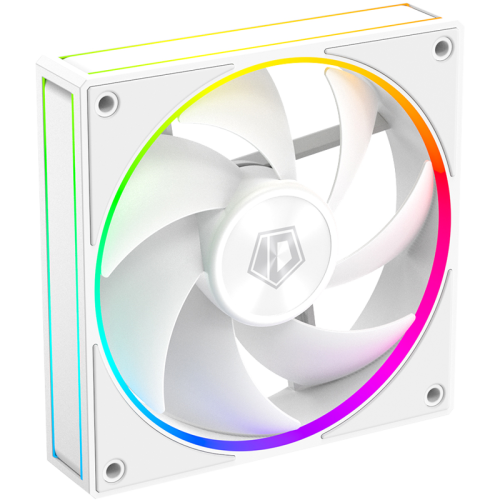 Вентилятор для корпуса ID-Cooling AF-127 ARGB 120х120x27 белый 4-pin 30дБ (AF-127-ARGB-W) Ret [AF-127-ARGB-W]