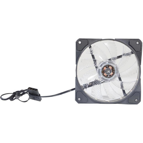 Вентилятор для корпуса Oklick OG-CF120RGB2-BK RGB 120х120x25 черный 3-pin 4-pin (Molex) 23дБ Ret [OG-CF120RGB2-BK]
