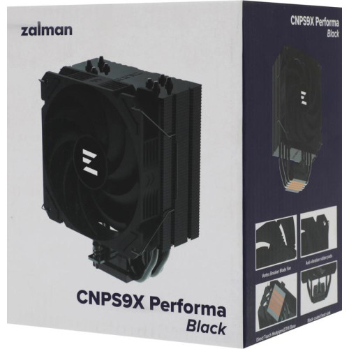 Кулер для процессора ZALMAN 1150/1151/1155/1156/1200/1700/SAM4/SAM5 TDP CNPS9X PERFORMA BLACK