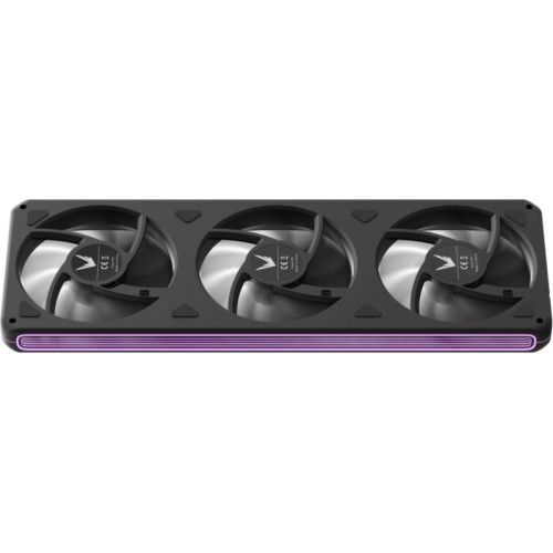 Вентилятор для корпуса Formula Air Fusion 3 BK ARGB 360х120x28 черный 4-pin 34.95дБ Ret